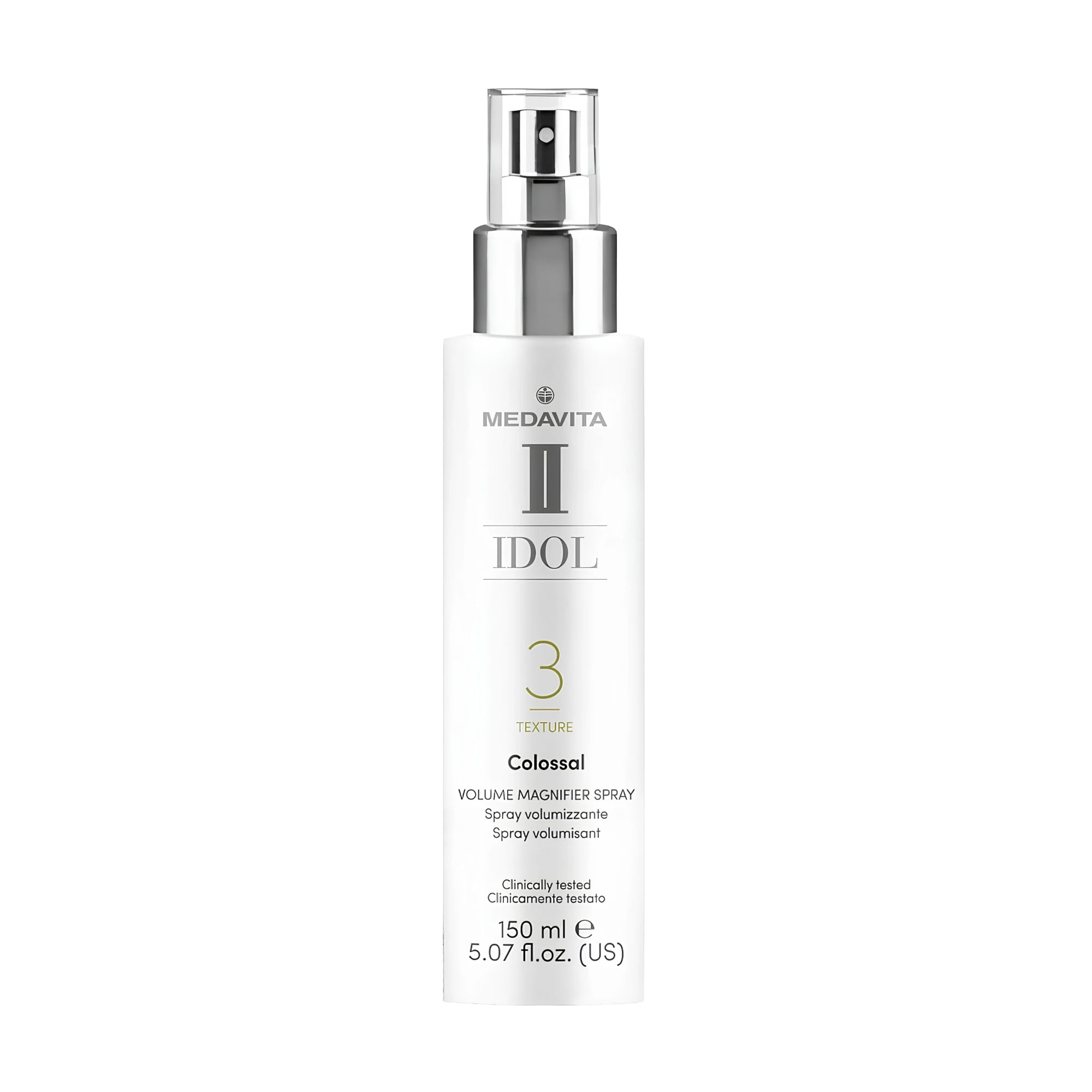Лак для об'єму волосся Medavita Idol Blow Up Volume Magnifier Spray середньої фіксації, 150 мл