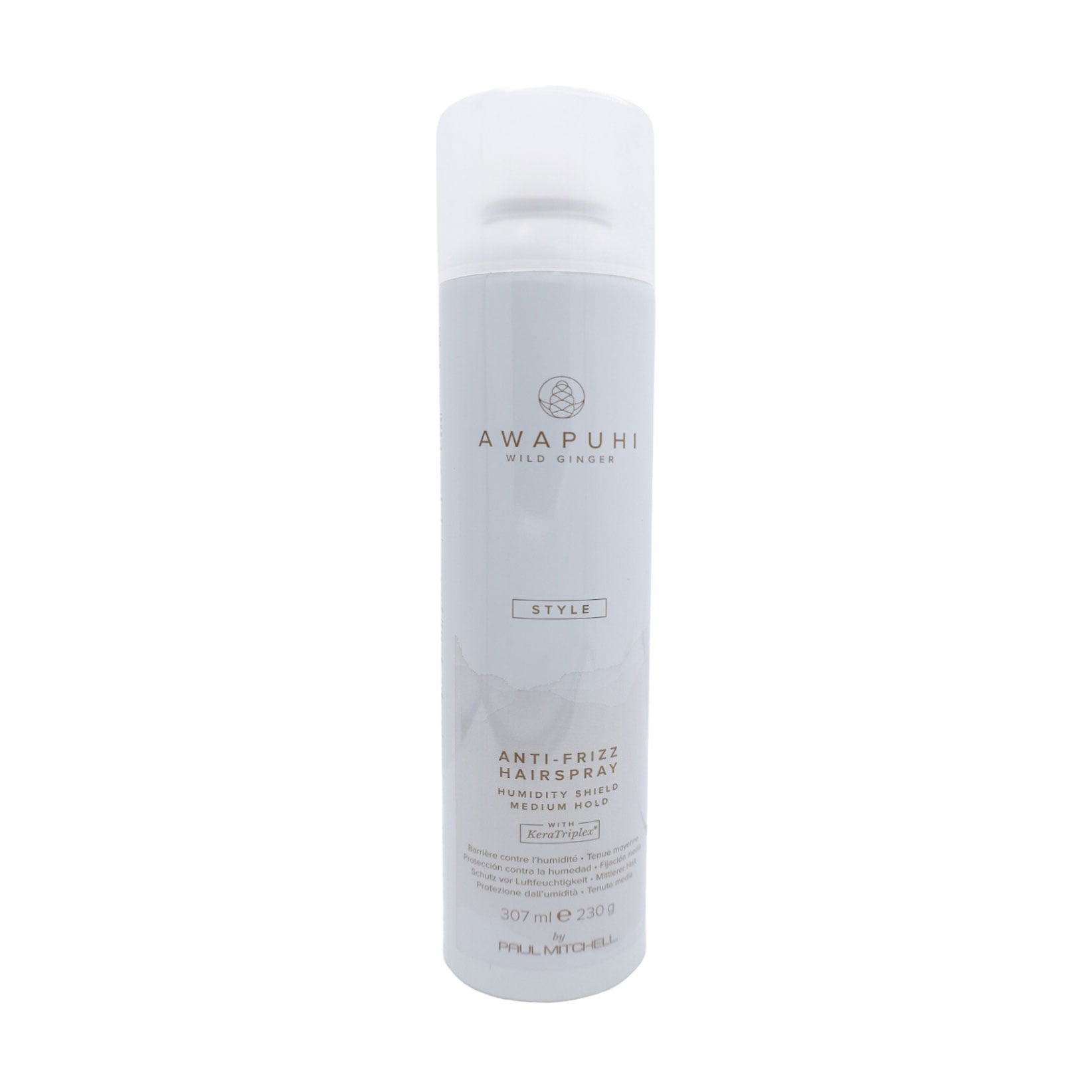 Лак для волосся Paul Mitchell Awapuhi Wild Ginger Style Anti-Frizz Hairspray середньої фіксації, 307 мл